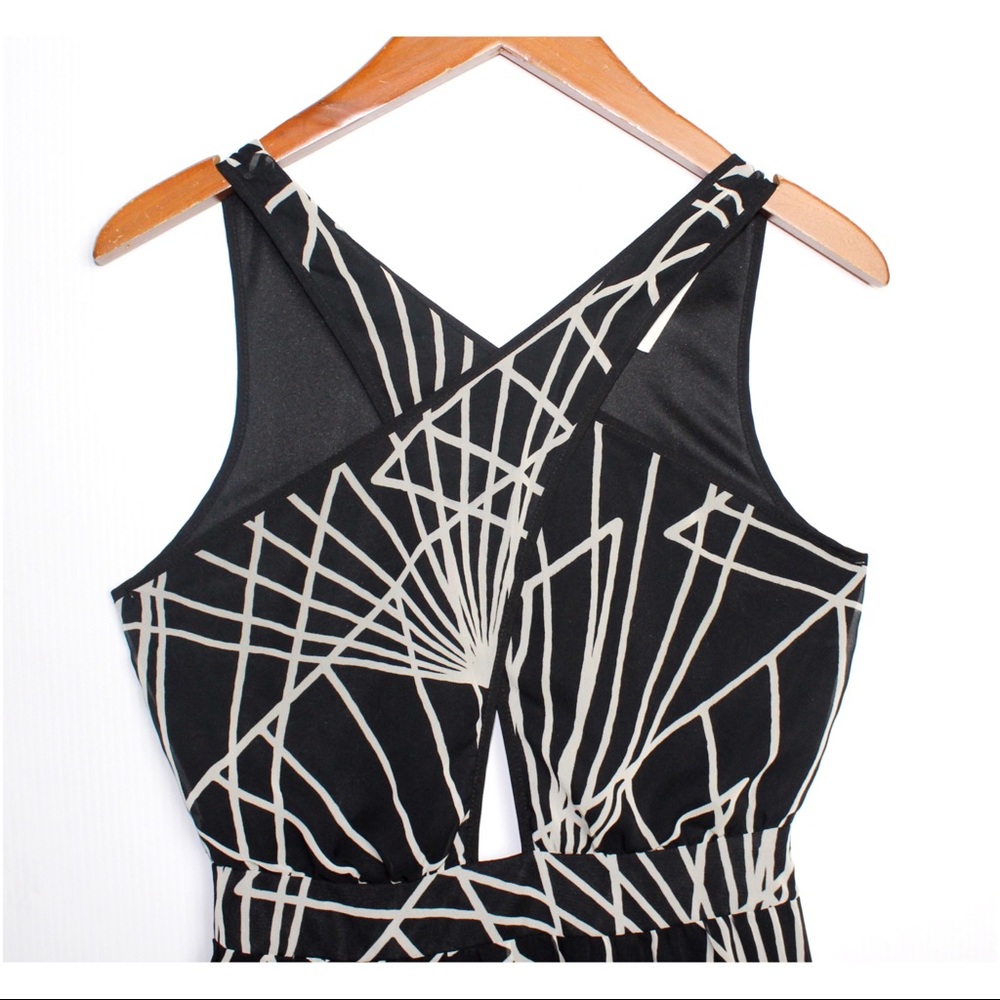 LUSH Nordstrom Chiffon High Low Criss Cross Dress - Picture 2 of 6